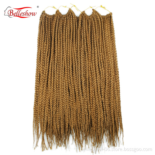 3X Box Crochet Braids cheap hair extensions  Crochet Braids   box braids   synthetic hair extensions  MOQ 1PC